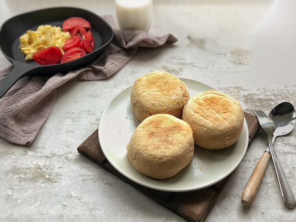 全麦英式麦芬（muffin）