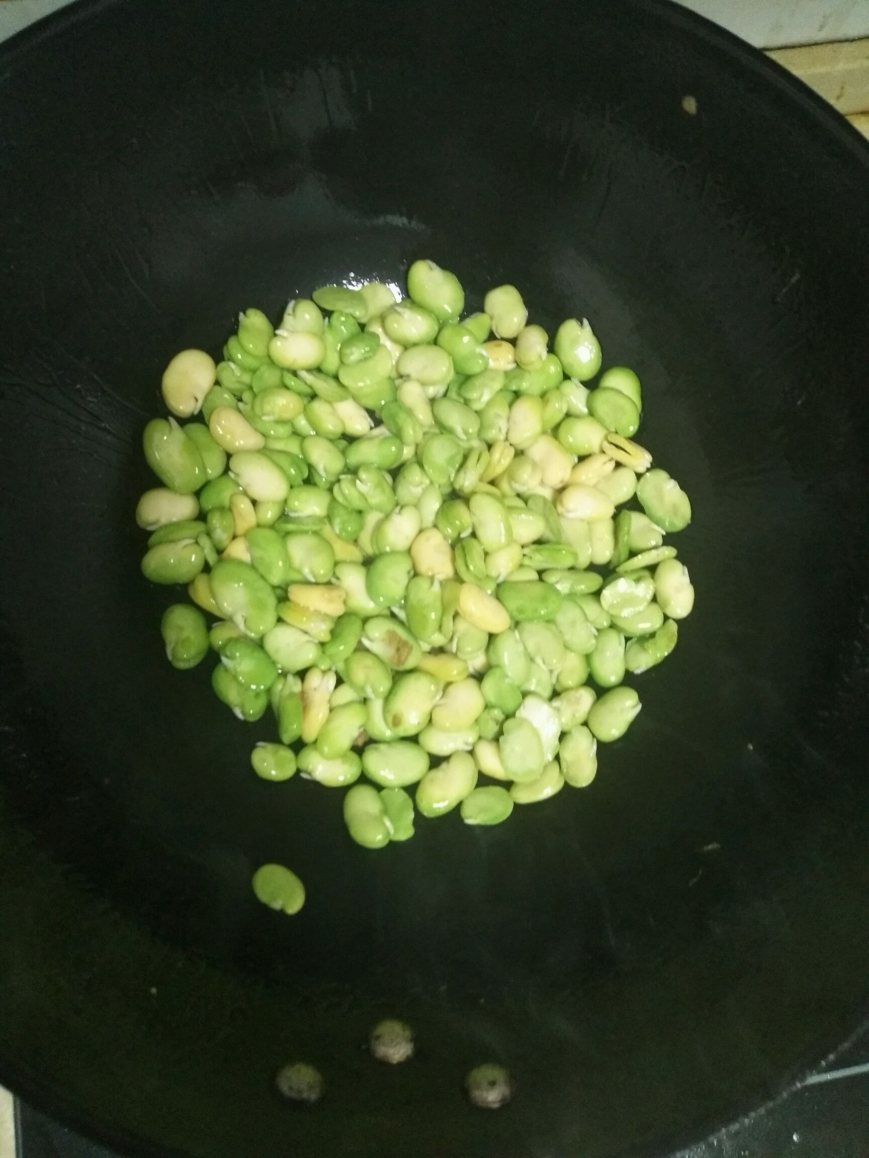 雪菜炒蚕豆米怎么做_雪菜炒蚕豆米的做法_豆果美食