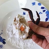 黑椒炒螃蟹的做法图解3