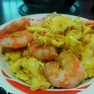 虾仁滑蛋