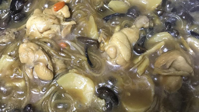小鸡蘑菇粉