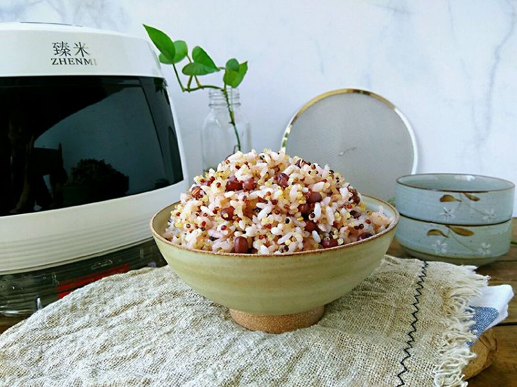 藜麦红豆捞饭-低糖减肥主食的做法