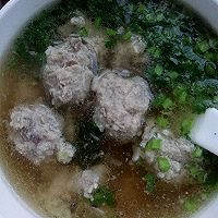 猪肉丸子汤的做法图解17