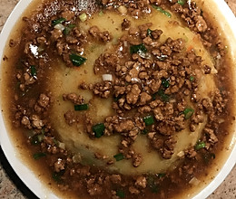 土豆泥酿肉糜的做法