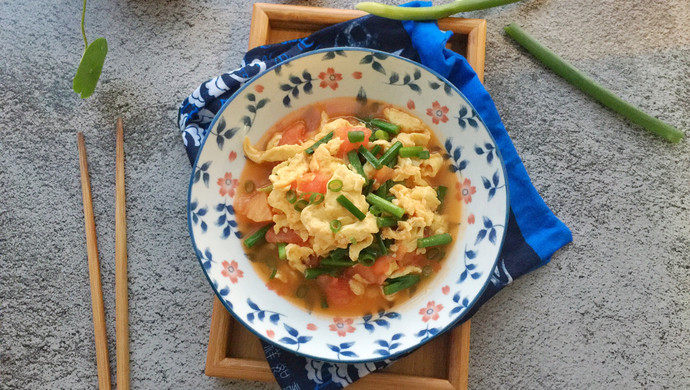 西红柿炒鸡蛋