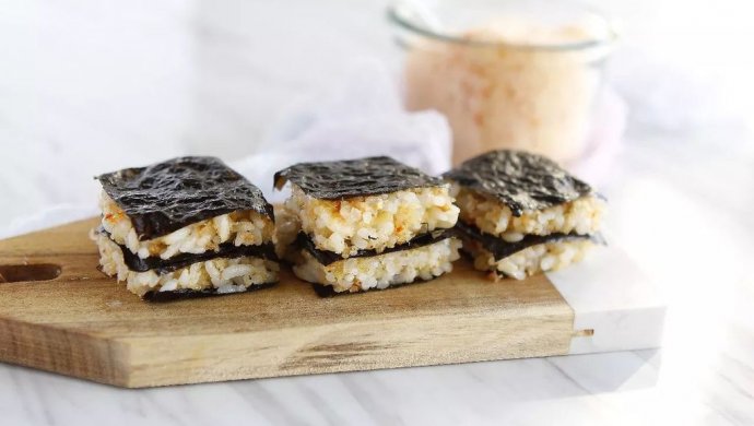 ★海苔米饭三明治★