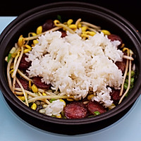 香肠豆芽炒饭#做道好菜，自我宠爱！#的做法图解10