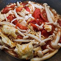 #轻食季怎么吃#巨好吃的番茄海鲜菇炒蛋 | 清爽低脂零失败！的做法图解9