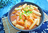 韩式泡菜年糕的做法