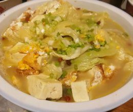 鲜美白菜豆腐汤的做法
