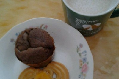 本晴家的早餐：营养燕麦片+甜心蛋糕+曲奇