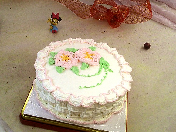 花篮裱花蛋糕的做法