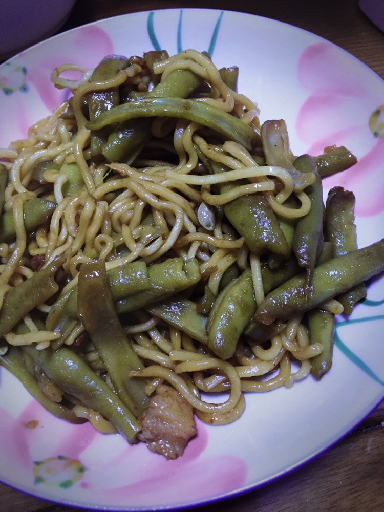 豆角焖面的做法图解7