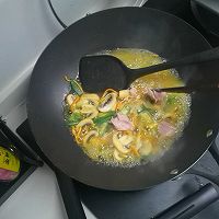 秋葵肉羹口蘑烧（＋新鲜虫草花）的做法图解6