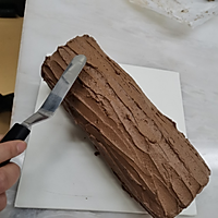 巧克力树桩蛋糕的做法图解22