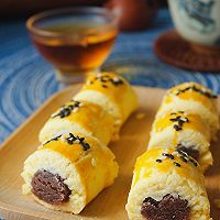 豆沙奶香一口酥的做法图解5