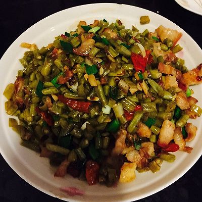 小五花肉酸豆角.