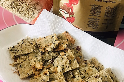 解馋蔓越莓燕麦小薄脆