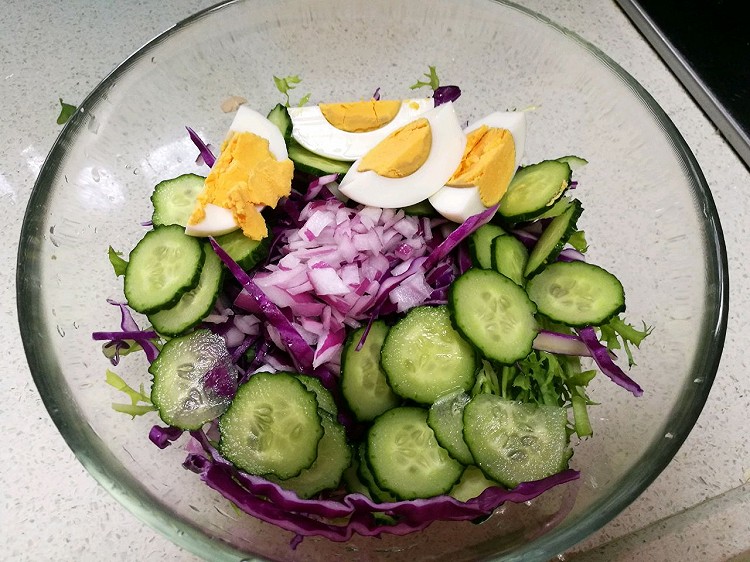 绚烂有机大拌菜的做法