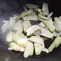 红椒肉片佛手瓜的做法图解5