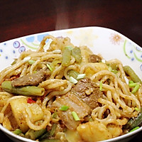 豆角土豆焖面的做法图解14