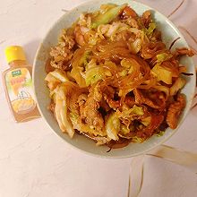 #加油 德国#番茄味儿牛肉炒包菜