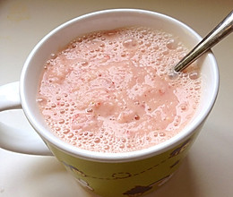 健康营养奶昔 草莓苹果奶昔的做法
