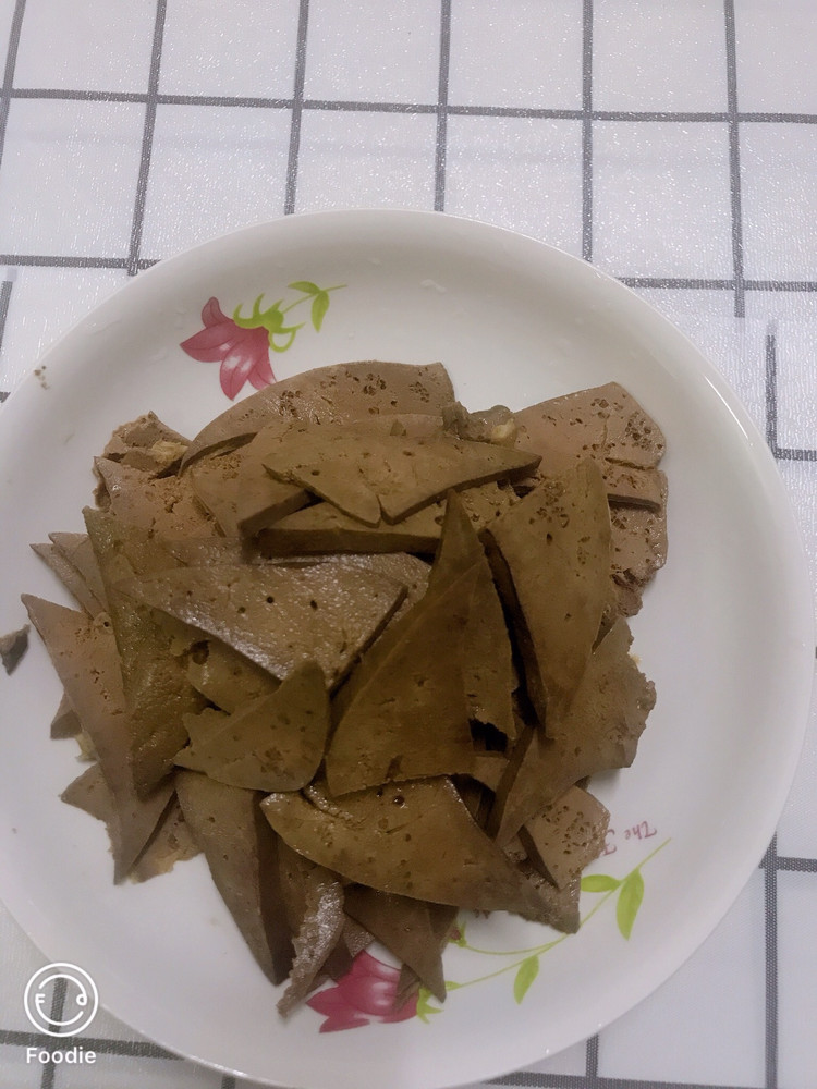 卤猪肝的做法