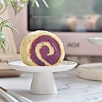 紫薯蛋糕卷的做法图解18