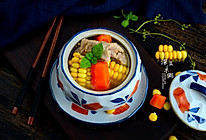 砂锅玉米排骨汤的做法