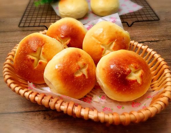 芝士蜜红豆小面包