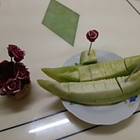 哈密瓜的切法（好看到极点）的做法图解5