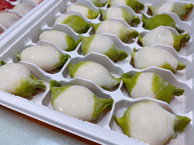 冬至 易操作的五彩饺子的做法