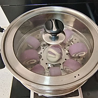 奶香紫薯小馒头的做法图解17