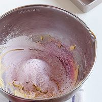 #一道菜表白豆果美食#紫薯玛格丽特饼干 | 香酥可口的做法图解5