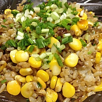 牛肉末玉米粒炒饭的做法图解3