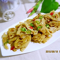 爆炒藕片#太太乐鲜鸡汁中式#的做法图解6