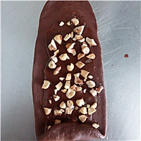 #美的烤箱#核桃巧克力面包的做法图解4