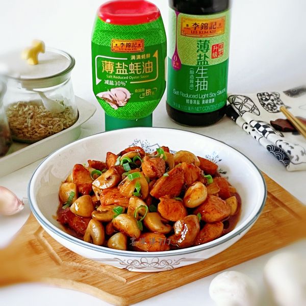 口蘑鸡胸肉