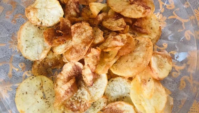 厨房小白也会做的~自制薯片