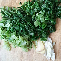 小白菜粉条汤的做法图解2