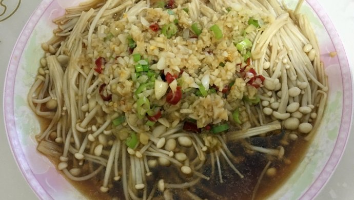 蒜蓉金针菇