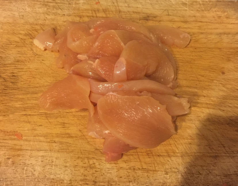 五彩鸡肉卷的做法图解1