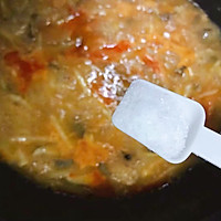 #憋在家里吃什么#虾油贝丁菌菇烩萝卜丝的做法图解18