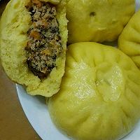 胡萝卜汁肉包的做法图解6
