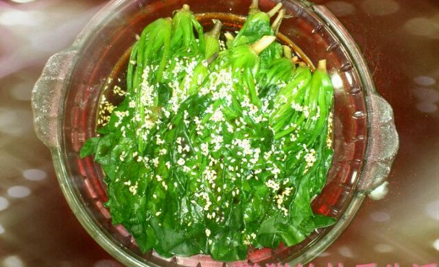 麻油菠菜