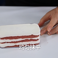 红丝绒盒子蛋糕的做法，小兔奔跑甜品教程的做法图解28