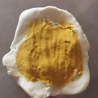 新年醒狮造型馒头贺新年的做法图解3