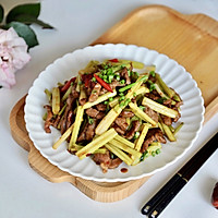 香芹小炒肉的做法图解17