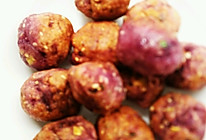 紫薯炸丸子的做法